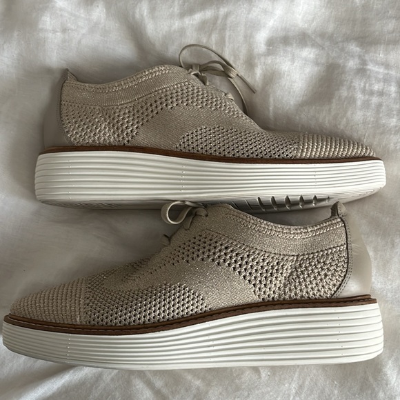 Cole Haan Platform Oxford Sneaker Walking Shoes - Picture 5 of 6